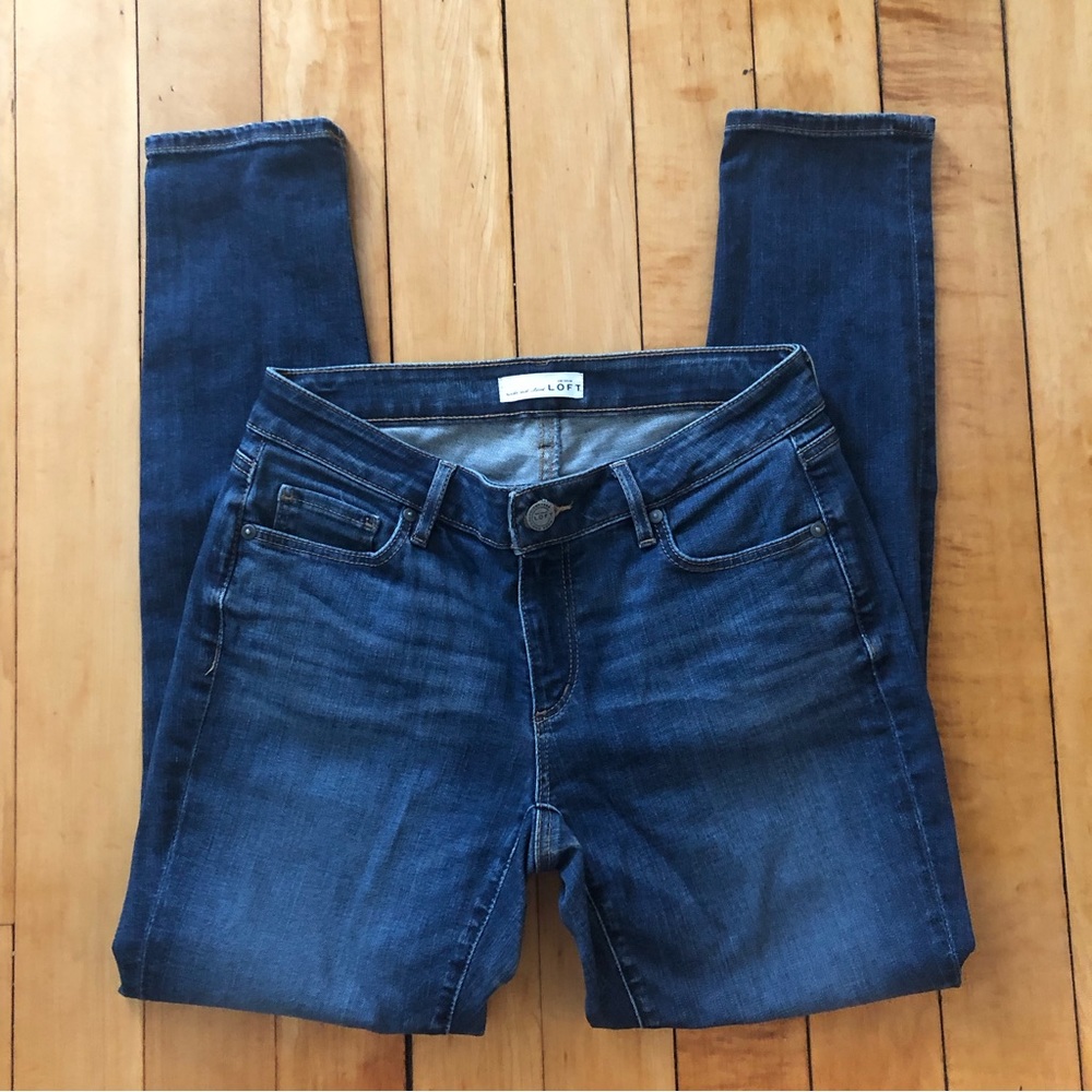 LOFT Curvy Skinny Jeans - Size 27 / 4